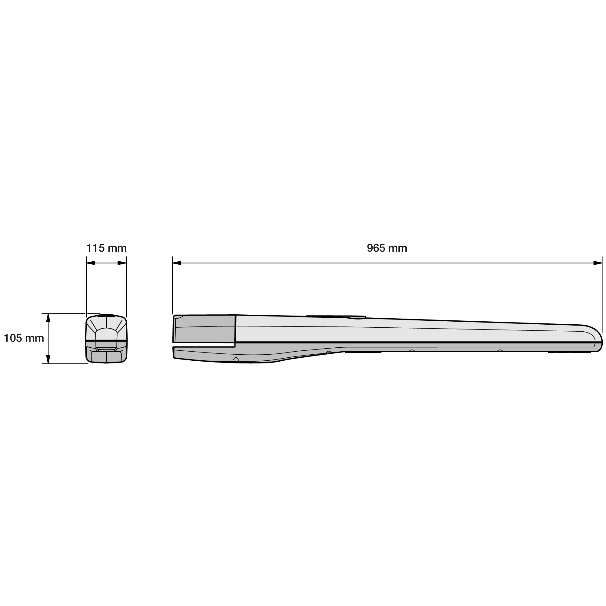 NICE TOONA 5 Operator dimensions