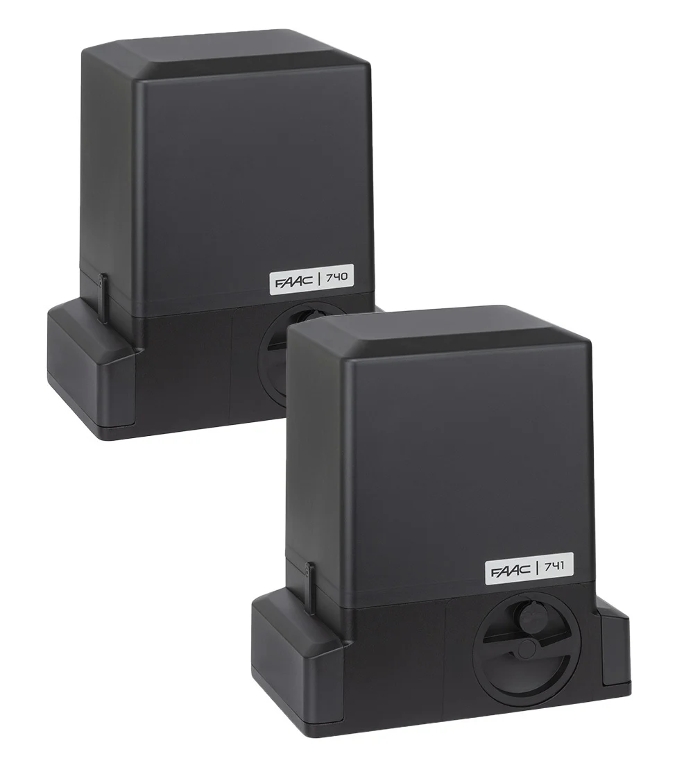 FAAC 740 C & FAAC 741 C sliding gate motors