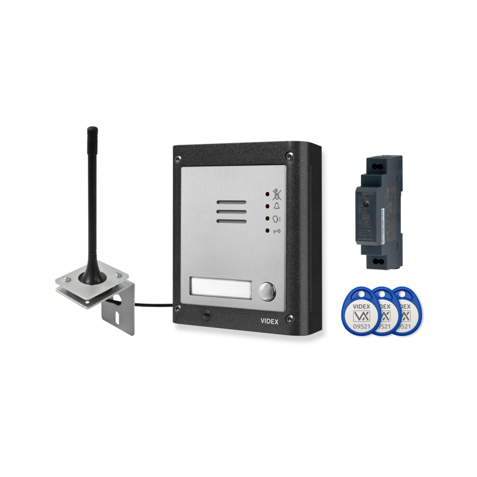 VIDEX GSM4K-4G Surface kit contents