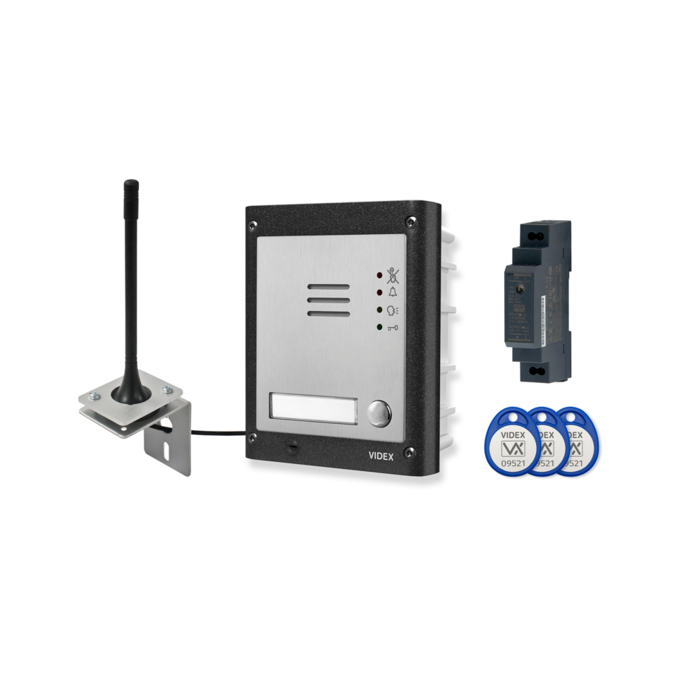 VIDEX GSM4K-4G one button GSM KIT Contents