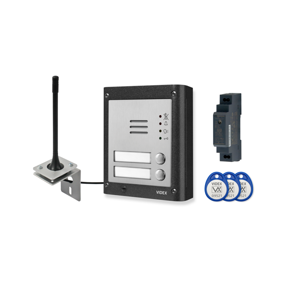 VIDEX GSM4K-4G-2S GSM kit Contents